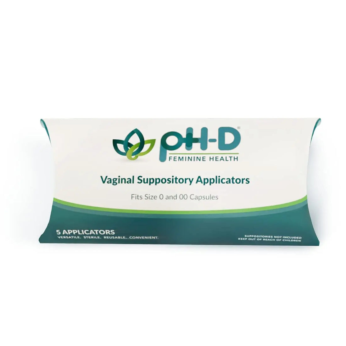pH-D Feminine Health - Vaginal Suppository Applicators, Ideal for Boric Acid Suppositories, Reusable, Fits Most Vaginal Suppositories, Made in The USA - 5 Count… pH-D Feminine Health Support Au supplements