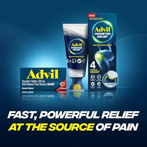 Advil Pain Reliever and Fever Reducer, Pain Relief Medicine with Ibuprofen 200mg for Headache, Backache, Menstrual Pain and Joint Pain Relief - 300+24 Coated Tablets Advil Au supplements