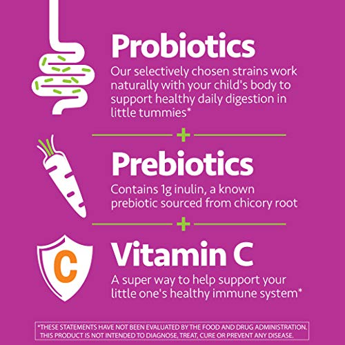 up4 Kids Probiotic Gummies, Digestive and Immune Support with Prebiotics and Vitamin C up4 Au supplements