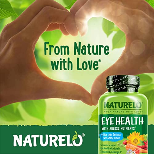 NATURELO Eye Vitamins - AREDS 2 Formula Nutrients with Lutein, Zeaxan NATURELO Au supplements