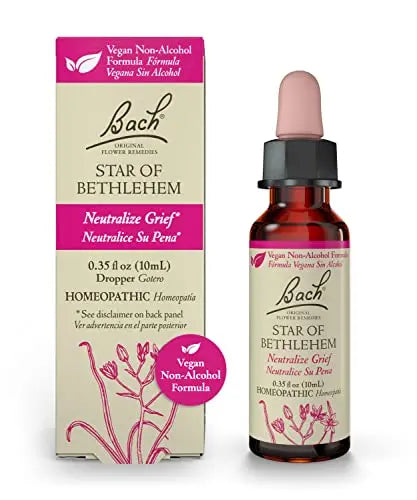 Bach Original Flower Remedies, Star of Bethlehem for Grief and Shock (Non-Alcohol Formula) BachAU supplements
