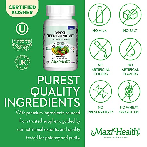 Maxi Health Teen Supreme HIS Vitamins for Teen Boys (120) - Teen Multivitamin for Young Maxi Health Au supplements