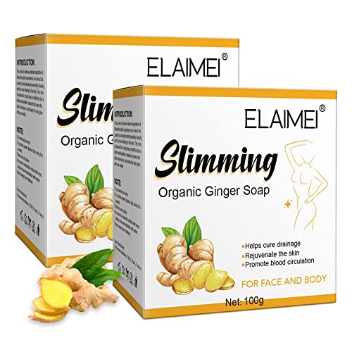 REVIGLAM Ginger Bar Soap, Vegan Slimming Ginger Bath Soap, Effective Weight Loss REVIGLAMAU supplements