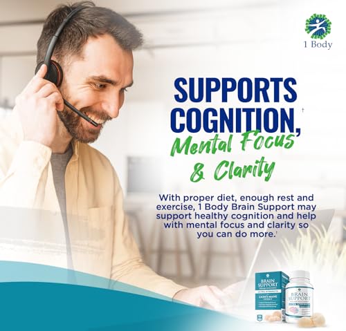 1 Body Brain Supplements for Memory and Focus - Support Healthy Brain 1 Body Au supplements