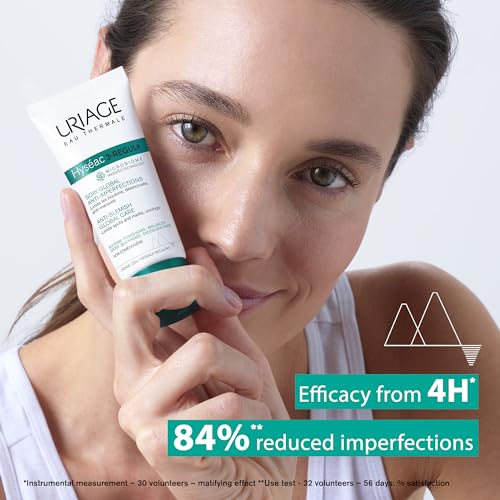 Uriage Hyseac 3-regul+ | Face Moisturizer For Oily Skin Prone To Acne. Pimples, Spots Uriage Au supplements