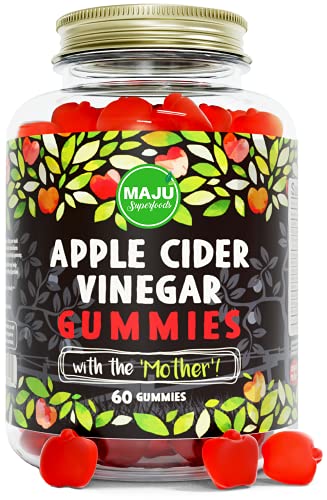 Apple Cider Vinegar Gummies with Mother - Weight Management & Detox - 2X Stronger Maju SuperfoodsAU supplements