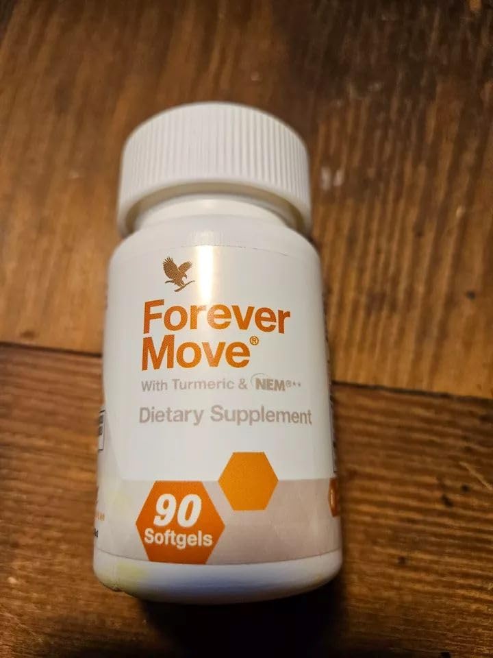 Forever Move - Advanced Joint & Muscle Supplement w/NEM, Supports Joint Comfort, Flexibility, and Fast Recovery, Gluten-Free - 90 Softgels Forever Living Products Au supplements