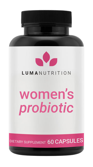 Luma Nutrition Probiotics for Women with Prebiotics - 50 Billion CFU Per Serving - Formulated for Digestive, Immune & Feminine Support