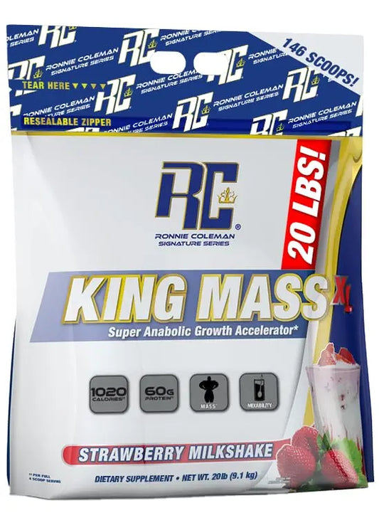 Ronnie Coleman Signature Series King Mass XL Mass Gainer Protein Powder, Muscle Gaine Ronnie Coleman Signature SeriesAU supplements