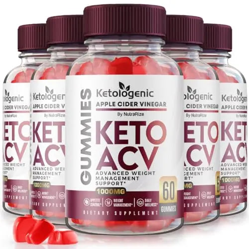 (5 Pack) Ketologenic Keto ACV Gummies Advanced Weight Loss, Ketologenic ACV Gummie NutraRizeUS supplements