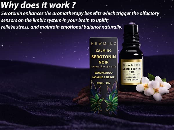 Calm Roll on Essential Oil Stress Relief Sandalwood Jasmine Destress Relaxation Calming Rolle New Miuz Au supplements