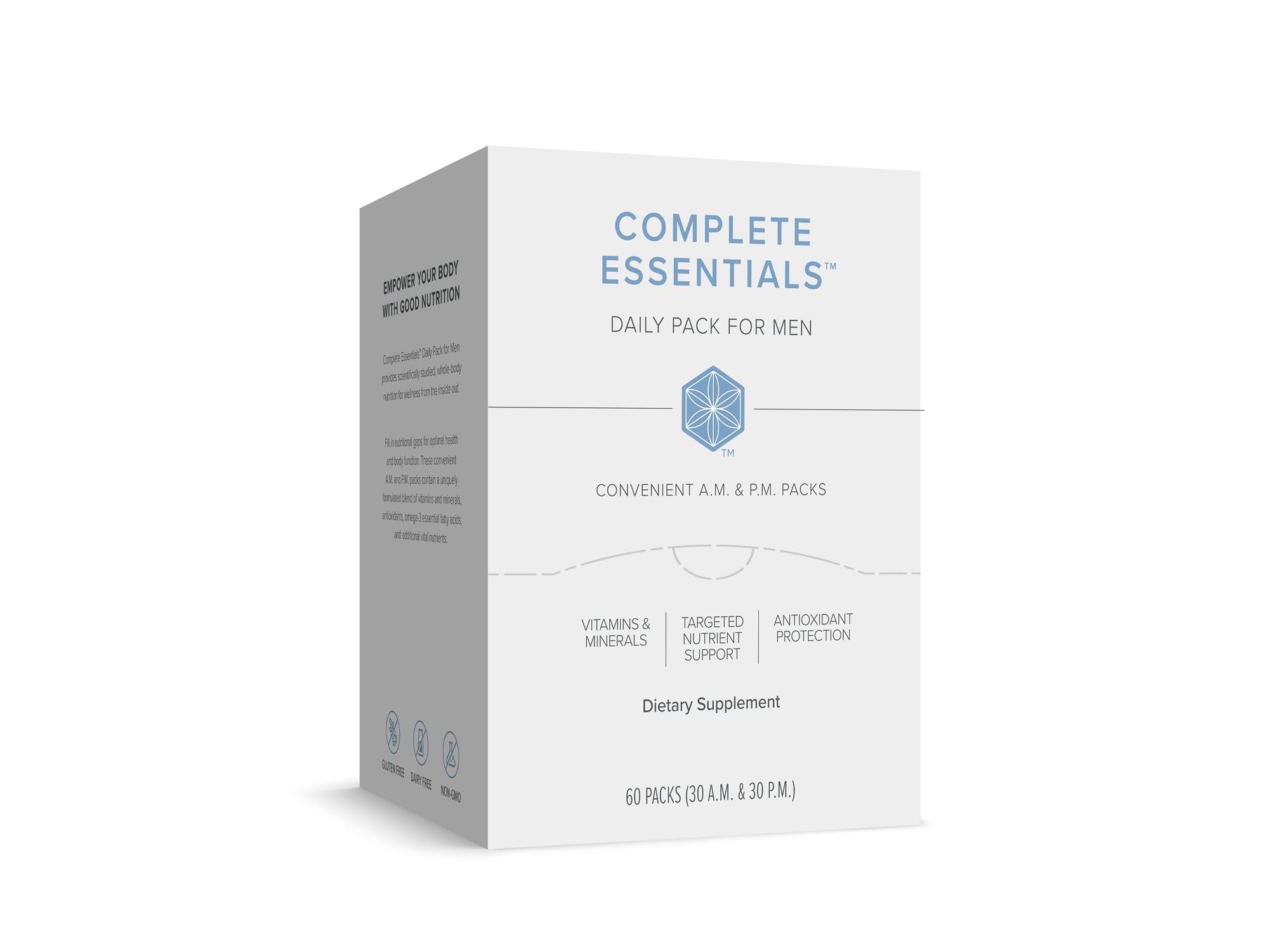 Complete Essentials™ Daily Pack for Men - Balanced Micronutrients for Optimal Women's Health & Performance - Antioxidants to Fight Oxidative Stress - Convenient Individual Packs - 30-Day Supply Isagenix Au supplements