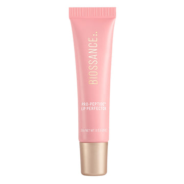 Biossance Pro-Peptide Lip Perfector – Triple-Treat Vegan Lip Balm – Deeply Hydrating with Pro-Peptides & Hyaluronic Acid – Enhances Natural Lip Color – Silky, Glossy Finish in Blush Quartz, Pink BIOSSANCE Au supplements