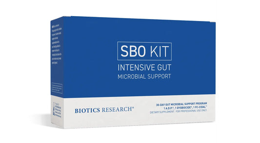 Biotics Research SBO Kit Intestinal Support, Convenient 30-Day Program, Small Intestinal Microbiome Balance, Evidence-Based Herbal Blend, Guidebook Included, Gut Health BIOTICS RESEARCHAU supplements