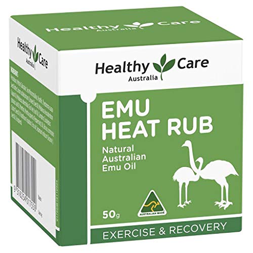 [Healthy Care] Emu Heart Rub, Natural Ingredients for Shoulder and Lower Back Pain, 1.8 oz (50 g) Healthy Care Emu Hear Rub Au supplements