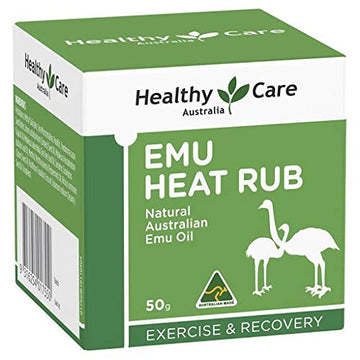 [Healthy Care] Emu Heart Rub, Natural Ingredients for Shoulder and Lower Back Pain, 1.8 oz (50 g) Healthy Care Emu Hear Rub Au supplements