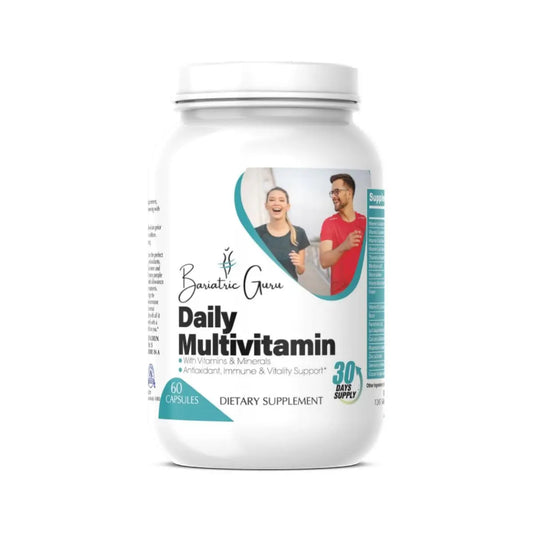 Bariatric Guru Daily Multivitamin – Complete Vitamins & Minerals with Vitamin A, C, D, E, B12, Biotin, Folate, Calcium, Magnesium, Zinc, Selenium, Chromium Bariatric GuruAU supplements