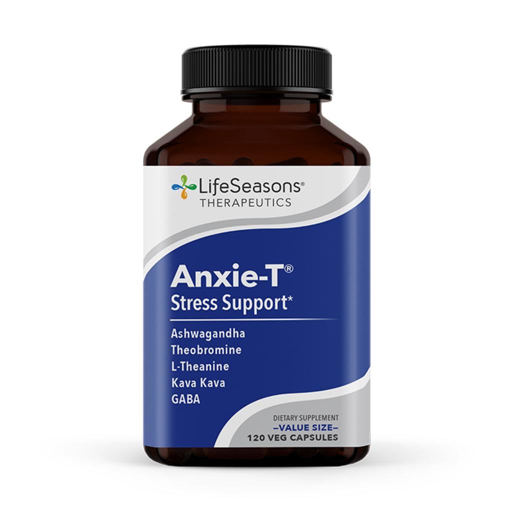 Anxie-T - Stress Relief Supplement - Supports Mood & Mental Focus - Feel Calm LifeSeasons Au supplements
