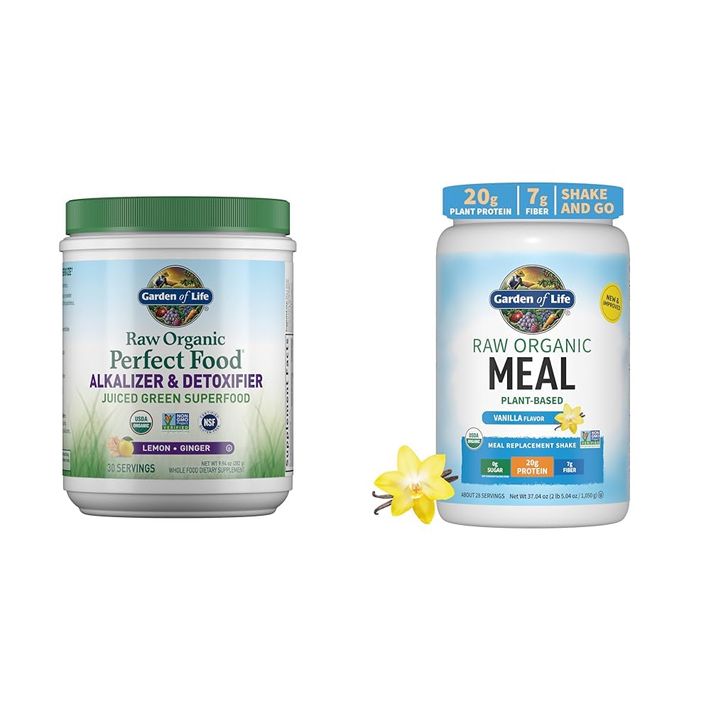 Garden of Life Raw Organic Perfect Food Alkalizer & Detoxifier Juiced Greens Superfood Garden of Life Au supplements