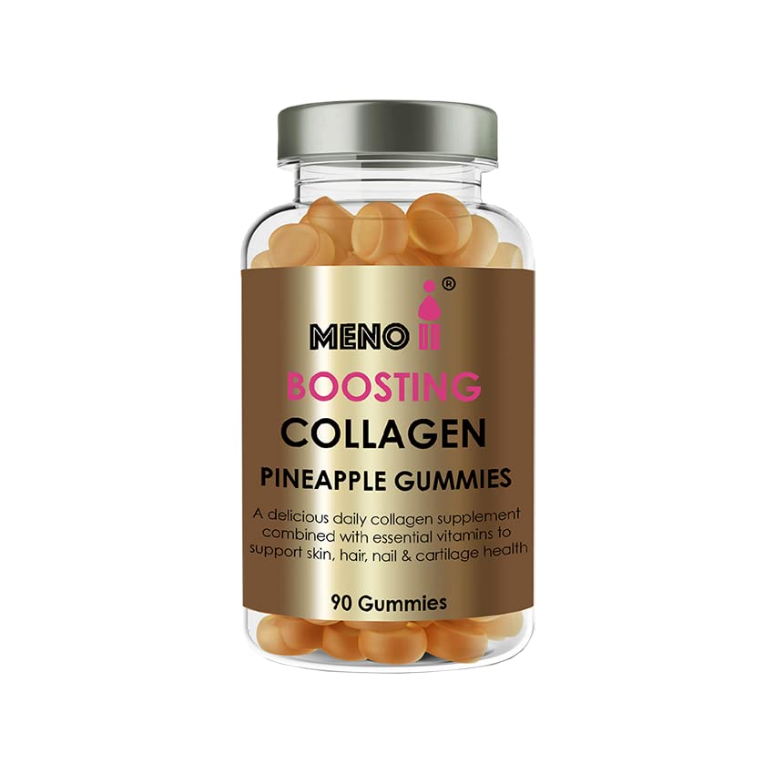 Meno® Boosting Collagen Natural Pineapple 90 Gummies Meno II Au supplements