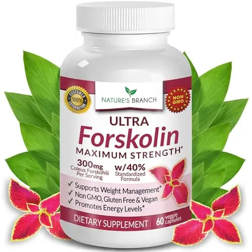 Premium 100% Ultra Pure Forskolin for Weight Loss Max Strength w/ 40% Standardized Nature's BranchAU supplements