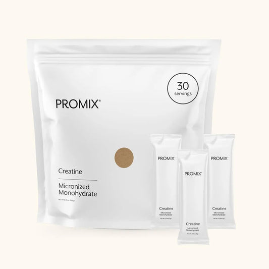ProMix Nutrition Creatine Monohydrate Travel Packs, 5g of micronized Clean Creatine for Men and Women, Supports Muscle Growth & Recovery, Vegan - 30 Servings ProMix NutritionAU supplements