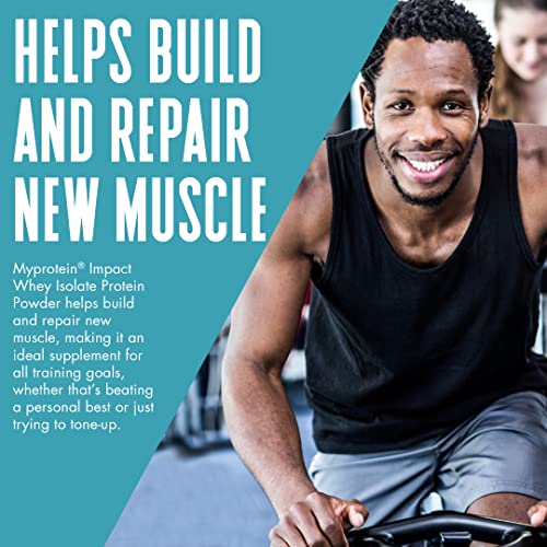 Myprotein Impact Whey Isolate Protein Powder, Gluten Free Protein Powder, Muscle Mass Myprotein Au supplements