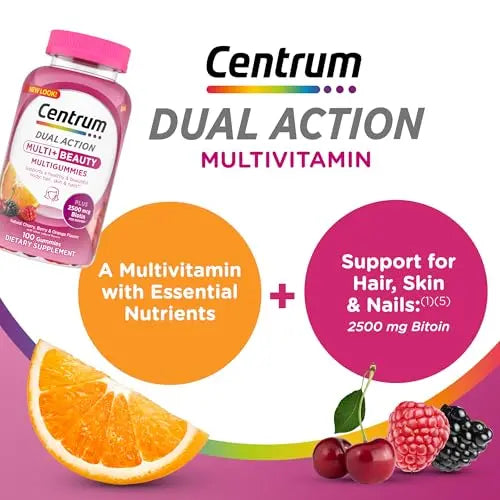 Centrum Multivitamin Gummy, 100 Count (Pack of 1) Centrum Au supplements