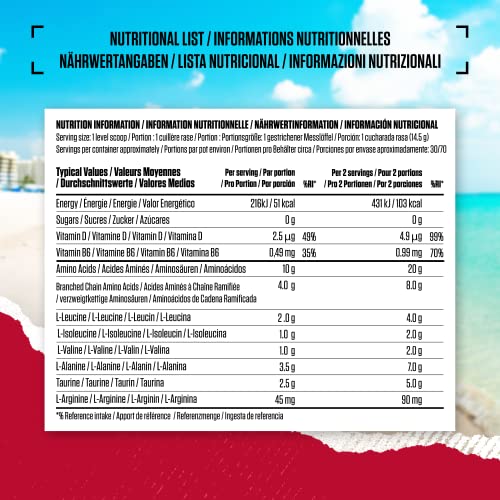 BSN Nutrition Amino X Supplement with Vitamin D, Vitamin B6 and Amino Acids BSN Au supplements