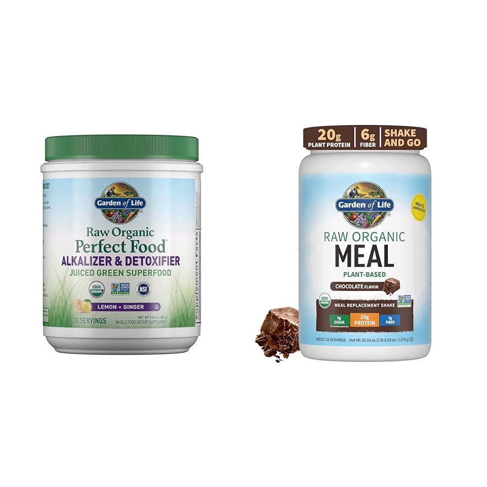 Garden of Life Raw Organic Perfect Food Alkalizer & Detoxifier Juiced Greens Superfood Garden of Life Au supplements