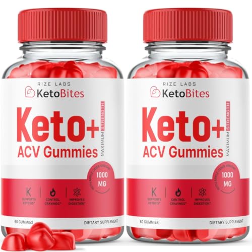 rize labs (2 Pack) Keto Bites - Keto Bites Gummies Advanced Weight Loss - Keto Bites ACV rize labsAU supplements