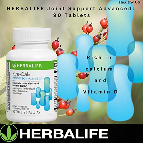 Herbalife Xtra-Cal Advanced: Tablets with Vitamin D and Minerals, Rich in Calcium Herbalife Au supplements