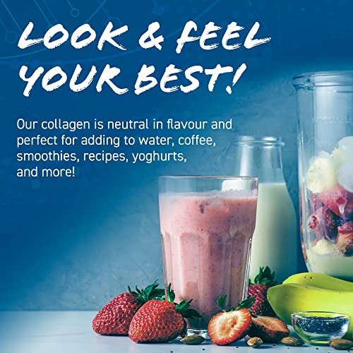 Applied Nutrition Marine Hydrolysed Collagen Powder from Wild Salmon - Protein for Health, Skin, Hair, Nails, Bones, Muscle & Joints Applied Nutrition Au supplements