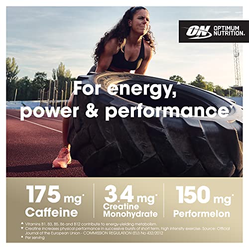 Optimum Nutrition Gold Standard Pre Workout Green Apple Flavoured Powder, 330g Optimum Nutrition Au supplements