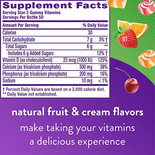 Vitafusion Fiber Well Sugar Free Fiber Supplement & Chewable Calcium Gummy Vitamins Vitafusion Au supplements