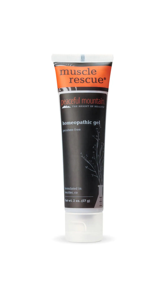 Peaceful Mountain Muscle Rescue Homeopathic Gel - for Muscle discomfort with Arnica and Comfrey - 2oz Peaceful MountainAU supplements
