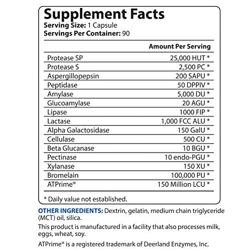 BioTrust AbsorbMax Broad Spectrum Digestive Enzyme Blend, Gluten Free BioTrust Au supplements