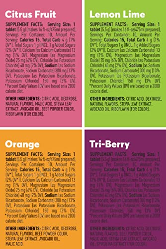 Nuun Sport Electrolyte Tablets for Proactive Hydration, Mixed Citrus Berry Flavors, 4 Pack Nuun Au supplements