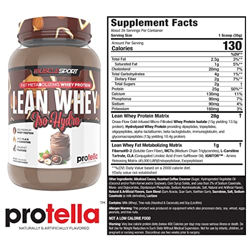 Musclesport Lean Whey Revolution™ Protein Powder - Whey Protein Isolate - Low Calorie Musclesport Au supplements