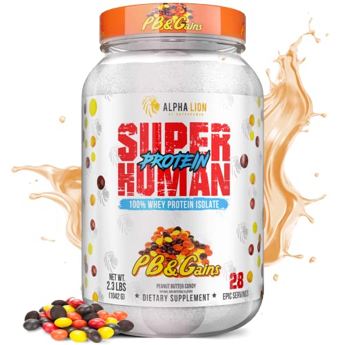 ALPHA LION Superhuman Whey Protein Powder, Great Tasting Pure Whey Protein Isolate ALPHA LIONAU supplements