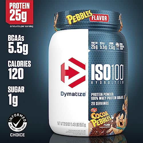 Dymatize ISO100 Hydrolyzed Protein Powder, 100% Whey Isolate Protein, 25g of Protein Dymatize Au supplements