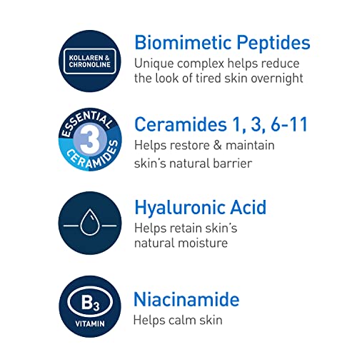 CeraVe Skin Renewing Night Cream | Niacinamide, Peptide Complex CeraVe Au supplements