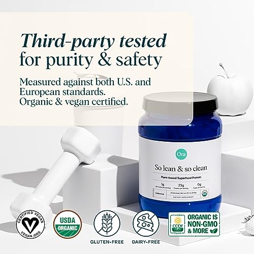 Ora Organic Vegan Protein Powder - 23g Plant Based Protein Powder for Women and Men Ora Organic Au supplements