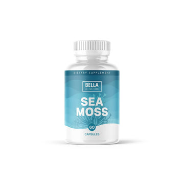 Bella All Natural Sea Moss Vitamins | Pure Sea Moss | Irish Sea Moss, 60 Capsules Bella All Natural Au supplements