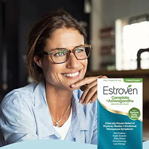 Estroven Complete + Ashwagandha Multi-Symptom Menopause Supplement for Women EstrovenAU supplements