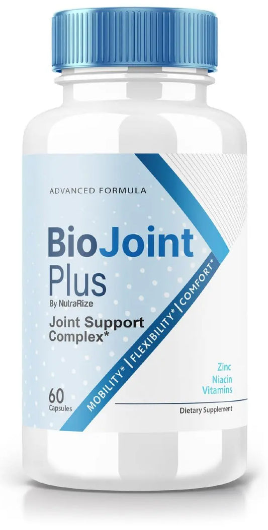 BioJoint Plus - BioJoint Plus Advanced Joint Support Formula, BioJoint Supplement, BioJoint Maximum Strength Pills for Joint Wellness and Mobility, Bio Joint Plus Reviews (60 Capsules) NutraRizeAU supplements