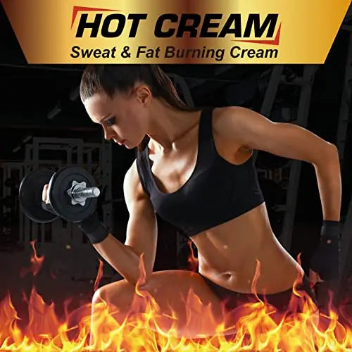 Hot Sweat Cream, Fat Burning Cream for Belly, Natural Sweat Enhancer Cream for Men Mcukv uk supplements