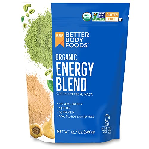 BetterBody Foods Organic Energy Blend, Plant-Based Natural Energy, Gluten-free, Non-GMO BetterBody FoodsAU supplements