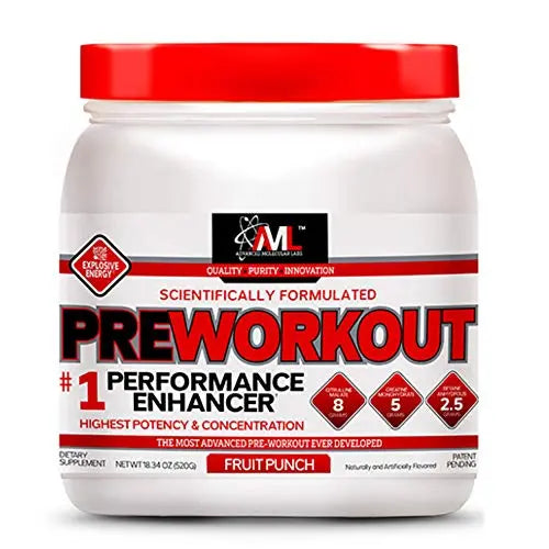Advanced Molecular Labs - Pre Workout Powder, Increases Drive, Performance Enhancer AML ADVANCED MOLECULAR LABSAU supplements